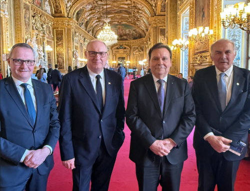 Rencontre avec la délégation des entreprises au Sénat